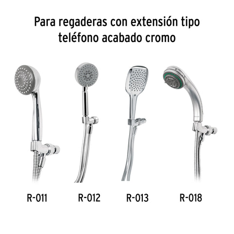 Manguera plástica de 1.5 m para regadera, FOSET AQUA | AR-07 | 45095