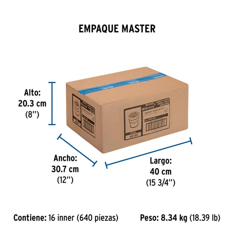 Conector hembra de CPVC 1/2', FOSET | CPVC-601 | 45101