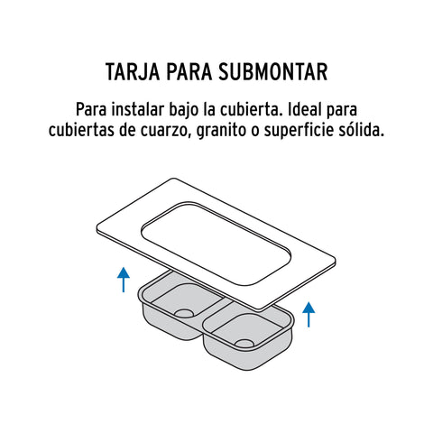 Tarja de submontar 59 x 45 x 23 cm, FOSET RIVIERA | TA-645X | 45175