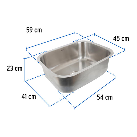 Tarja de submontar 59 x 45 x 23 cm, FOSET RIVIERA | TA-645X | 45175