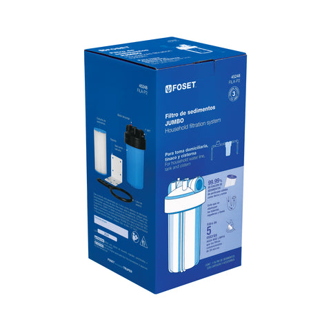 Filtro de sedimentos Jumbo para agua, FOSET | FILA-P2 | 45248