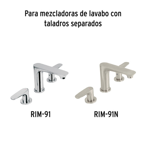 Juego de 2 cartuchos cerámicos de latón, FOSET RIVIERA | CARCE-21 | 45280