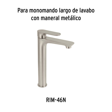 Maneral de palanca para monomandos, satín, RIVIERA | RIMM-03N | 45294