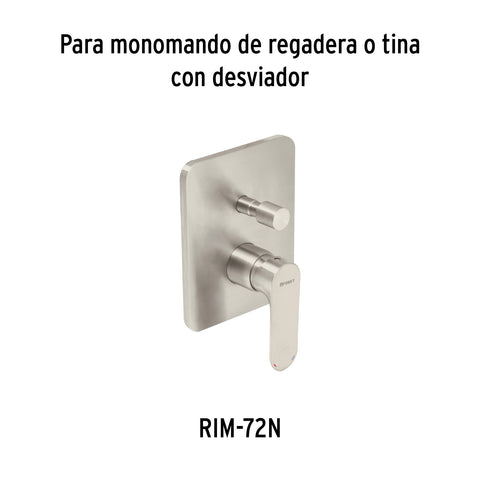 Maneral de palanca para monomandos, satín, RIVIERA | RIMM-03N | 45294