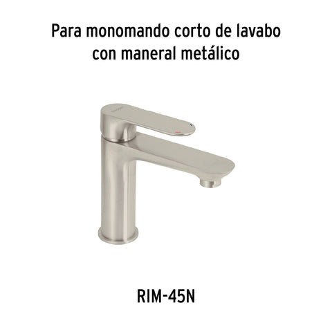 Maneral de palanca para monomandos, satín, RIVIERA | RIMM-03N | 45294