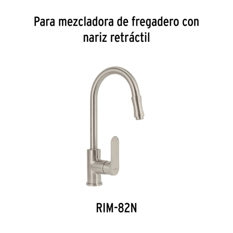 Maneral de palanca para monomandos, satín, RIVIERA | RIMM-03N | 45294