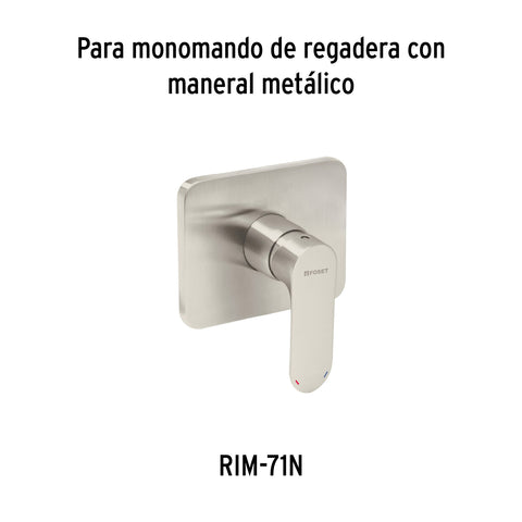 Maneral de palanca para monomandos, satín, RIVIERA | RIMM-03N | 45294