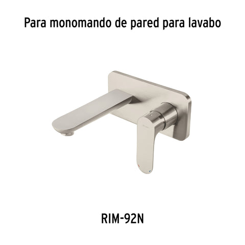 Maneral de palanca para monomandos, satín, RIVIERA | RIMM-03N | 45294