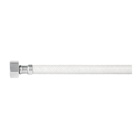 Manguera p/WC, vinilo blanco, 1/2x7/8', 35cm, plástico/latón | FWC-P35B | 45311