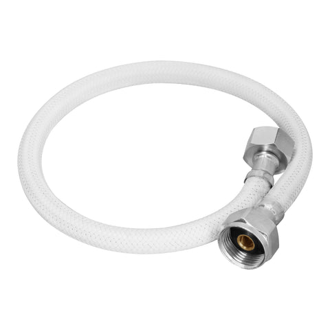 Manguera p/WC, vinilo blanco, 1/2' x 7/8', 50 cm | FWC-50B | 45314
