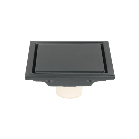 Resumidero reversible 4', anti olores, acero inox, negro, AQ | RS-703M | 45323
