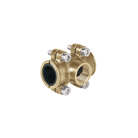 Abrazadera con derivación 3/4x1/2x3/4', FOSET | CC-3412D | 45373