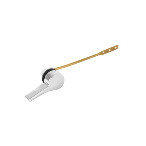 Palanca frontal metálica cromada minimalista para WC, FOSET | PW-025 | 45392