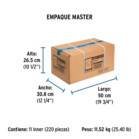 Codo 90° de PVC de 1', FOSET | PVC-563 | 45413