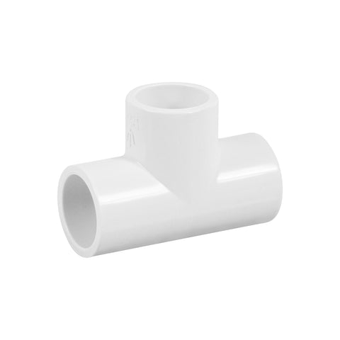 Tee sencilla de PVC 1/2', FOSET | PVC-761 | 45420