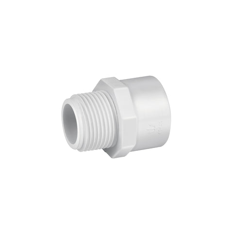 Adaptador macho de PVC de 3/4', FOSET | PVC-612 | 45430