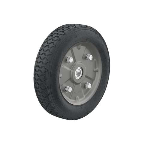 Rueda de hule sólido 9' para diablo, doble balero, Pretul | RD-92 | 45487