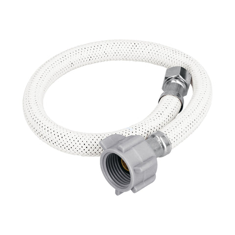 Manguera lavabo/fregadero,vinilo,1/2'x3/8',40cm, plást/lat | FLA-P40VL | 45492