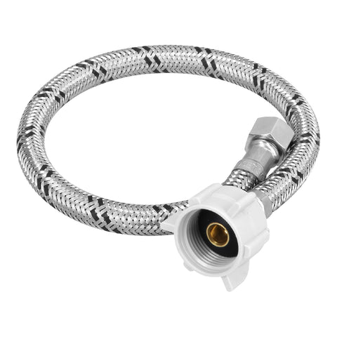 Manguera p/WC, acero inox, 3/8'x7/8', 40cm, plástico/latón | FWC-P40XL | 45500