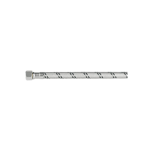 Manguera p/WC, acero inox, 3/8'x7/8', 40cm, latón/latón | FWC-40XL | 45502