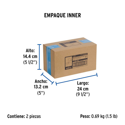 Mezcladora 4' lavabo, ABS, cuello bar, palanca, BASIC | MP-060P | 45513