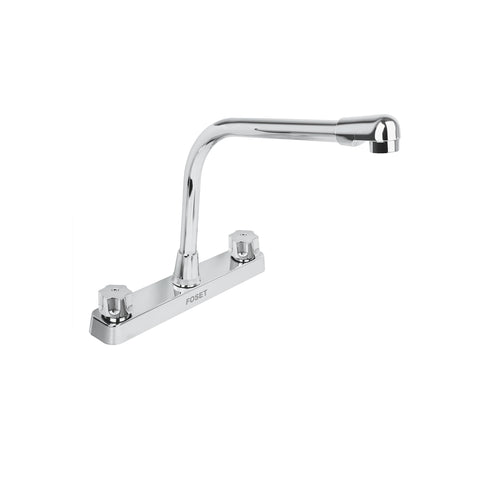 Mezcladora 8' fregadero, ABS, cuello cobra, hexagonal, BASIC | FP-319 | 45517
