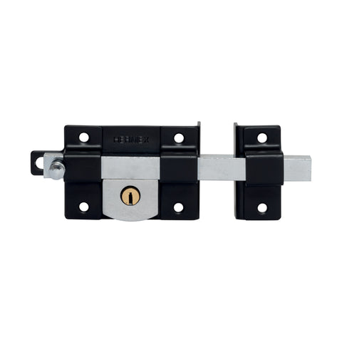Cerradura de barra libre, derecha, negra, HERMEX | CB-456D | 45584