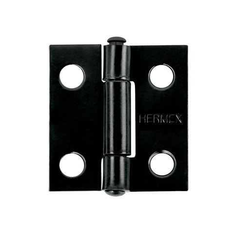 Bisagra rectangular 1' negra, HERMEX | BR-106 | 45632