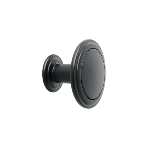 Perilla estilo 'Moderno' acabado negro, HERMEX | PER-076 | 45652