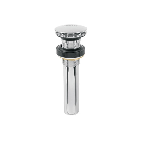 Contra p/lavabo, 1-1/4', sin rebosadero, hongo, latón, cromo | CE-226S | 45698