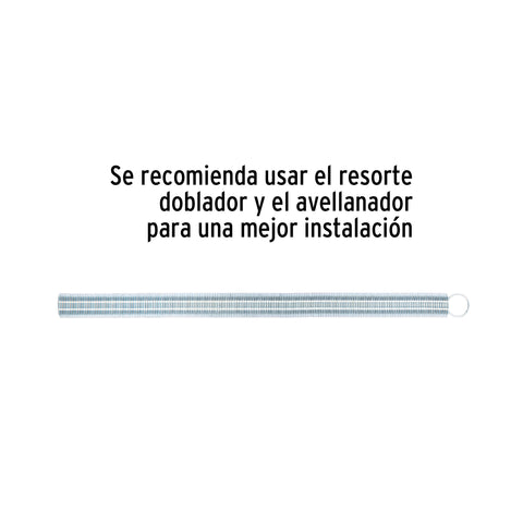 Metro de manguera para gas, 1/2' PE-AL-PE en rollo de 100m | PPG-12100 | 45705