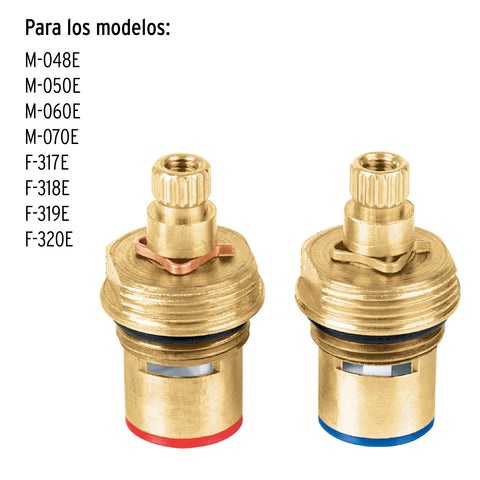 Bolsa con 2 cartuchos cerámicos para M-048E, 50E, 60E y 70E | CARCE-12 | 45712