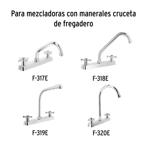 Bolsa con 2 cartuchos cerámicos p/F-317E, 318E, 319E y 320E | CARCE-13 | 45717