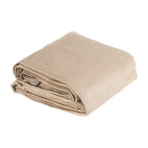 Toldo sombra raschel 80%, 6 m x 4 m, beige, FIERO | TORA-64B | 45763
