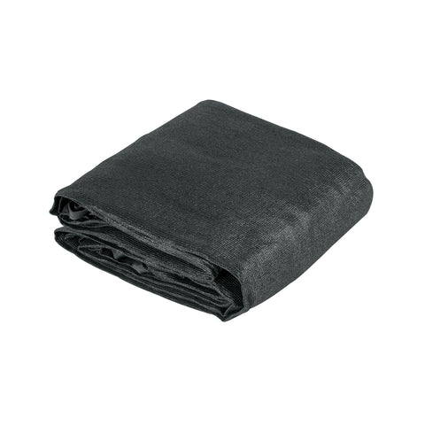 Toldo sombra raschel 90%, 6 m x 4 m, negro, FIERO | TORA-64N | 45767