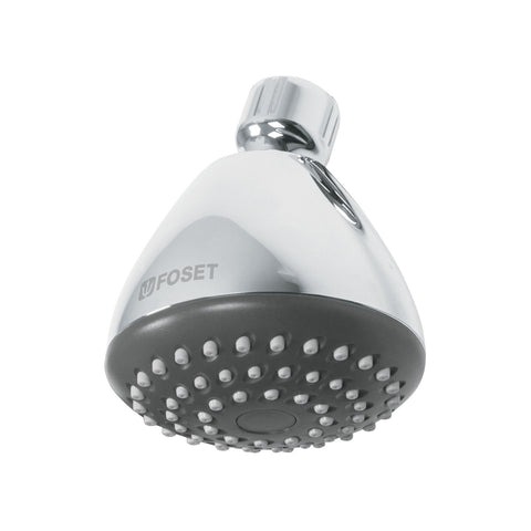 Regadera redonda 3-1/4', ABS, sin brazo, cromo, AERO | R-201S | 45790