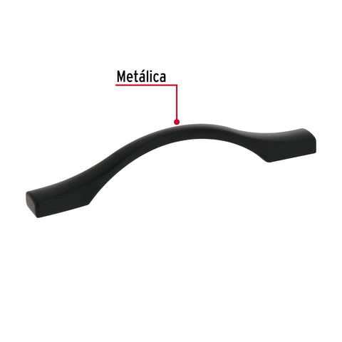 Jaladera de 96mm, línea Segovia, negro, HERMEX | JAL-1561 | 45803