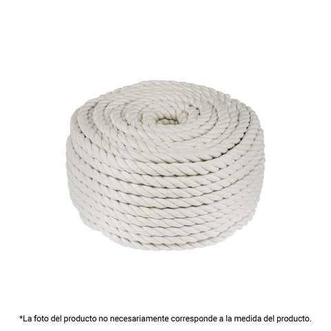 Piola de algodón de 6 mm, rollo, natural, 1 kg, FIERO | PIO-61KA | 45837