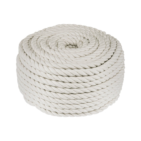 Piola de algodón de 10 mm, rollo, natural, 1 kg, FIERO | PIO-101KA | 45839