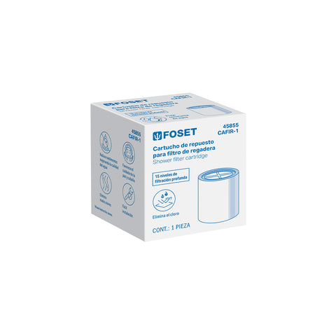 Cartucho de repuesto para Filtro de regadera, FOSET | CAFIR-1 | 45855
