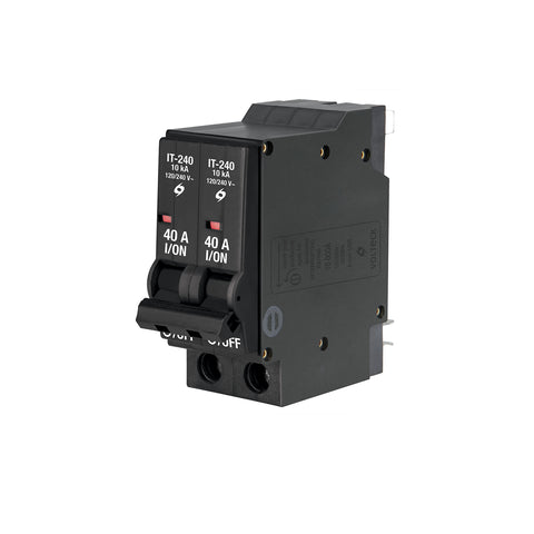Interruptor de 2 polos 40A, enchufable, a granel, VOLTECK | IT-240G | 45879