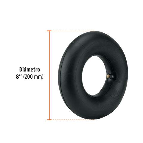 Cámara para rueda neumática de 8', Truper | CM-8 | 45905