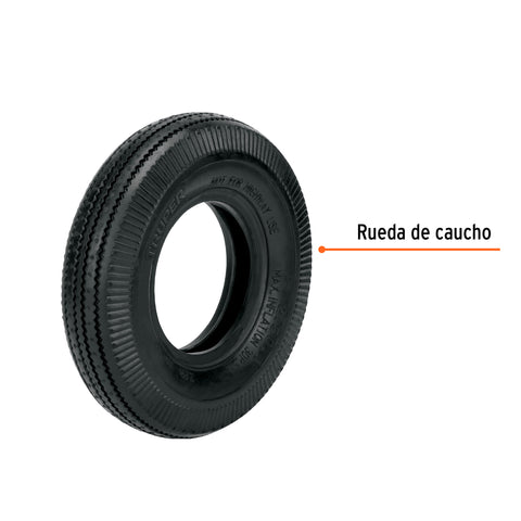 Rueda neumática de 8' sin cámara, Truper | N8 | 45907