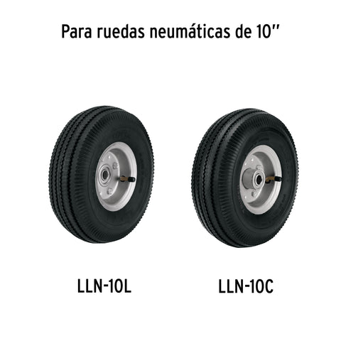 Rueda neumática de 10' sin cámara, Truper | N10 | 45908