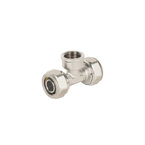 Tee para PEALPE, 1/2', con rosca hembra central, FOSET | PPG-12TH | 45930