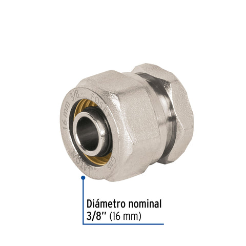 Tapón para PE-AL-PE, 3/8', FOSET | PPG-38TA | 45938