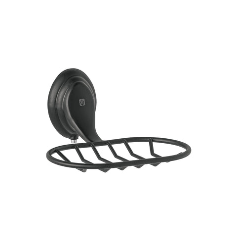 Jabonera metálica negro, FOSET AQUA | AQA-84M | 45991