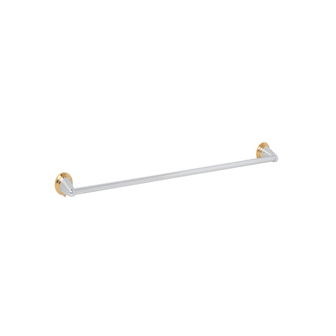 Toallero de barra metálico acabado cromo-oro, FOSET AQUA | AQA-86G | 45993
