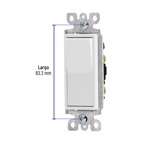 Interruptor sencillo, línea Classic, Volteck | APSE-CL | 46005