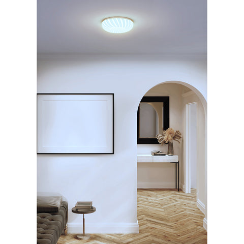 Luminario LED plafón decorativo 15W 6500K, espiral, BASIC | PLA-302L | 46016